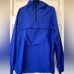 Hunter 1/4 Zip Hooded‎ Vented Rain Jacket Size Medium